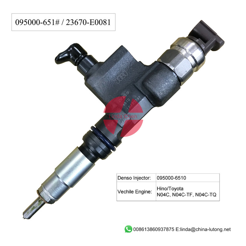 denso injectors diesel for hino truck injector 0950006510