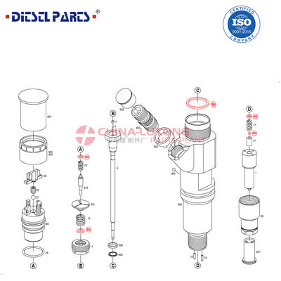 Common Rail Fuel Injector 0 445 120 157  for Saic-IV-Co 504255185