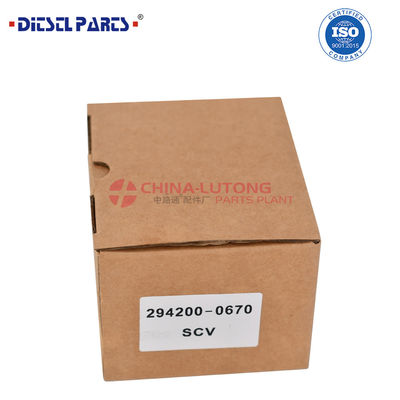 New Fuel Suction Control Valve 294200-0670   for Isuzu 6HK HinoJO8 Nissan UD John Deere Tractor 6081T