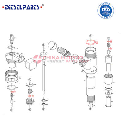 Diesel Common Rail Fuel Injector 0 445 120 027  for dodge  common rail injectors
