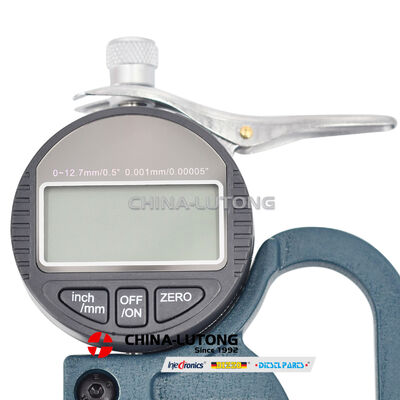 Digital Thickness Gauge 0.001mm/0.00005" | 0-12.7mm/0.5" Electronic Micrometer Thickness Meter with LCD Display Unit Conversion Storage Case