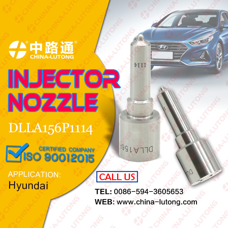 LUTONG Common Rail Nozzle 0 433 171 719 DLLA156P1114 fits for HYUNDAI 338004A000 0445110092 0445110091 fuel injector