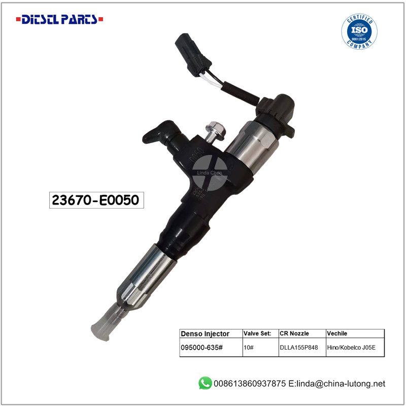 denso common rail injector 0950006353 for hino injector replacement